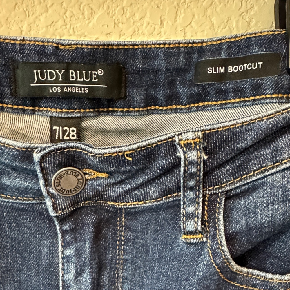 Judy Blue Women's Bootcut Jeans - Dark Blue